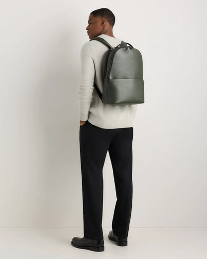 Excursion Italian Leather Laptop Backpack - US 5993