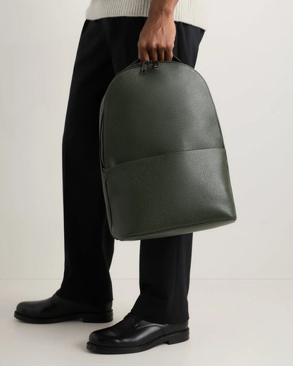 Excursion Italian Leather Laptop Backpack - US 5993