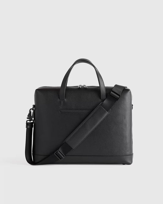 Excursion Italian Leather Slim Laptop Bag - US 3671