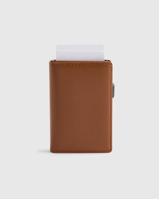 Italian Leather RFID Card Holder - US 9128
