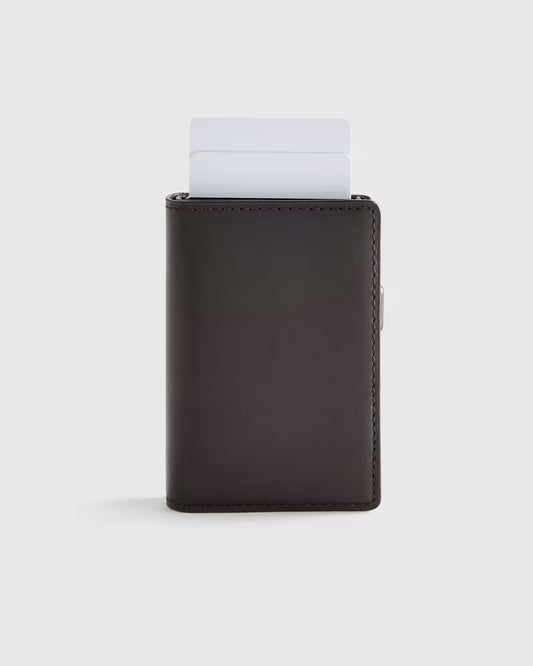 Italian Leather RFID Card Holder - US 8958