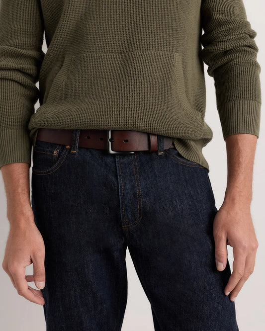 Adam Heritage Leather Jeans Belt - US 6441