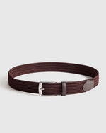 James Woven Stretch Belt - US 3332