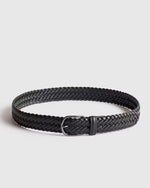 Jack Italian Leather Woven Belt - US 3159