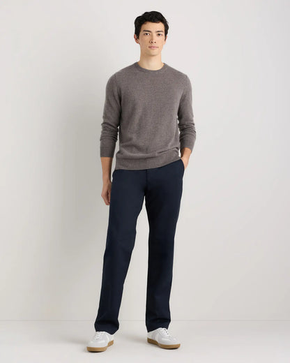 Mongolian Cashmere Crewneck Sweater - US 4625