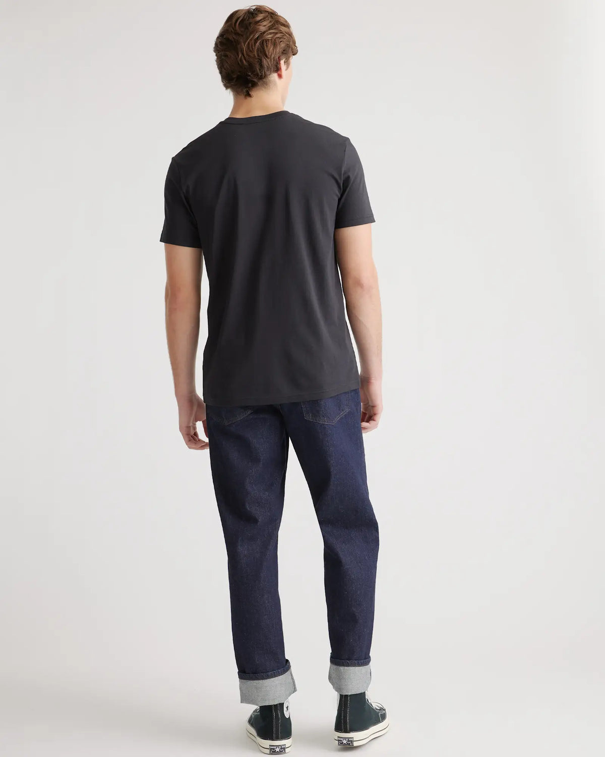 Cotton Modal V-Neck Tee - US 7196