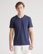 Cotton Modal V-Neck Tee - US 4290