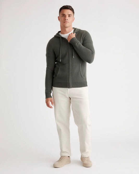 Mongolian Cashmere Full-Zip Hoodie - US 9445
