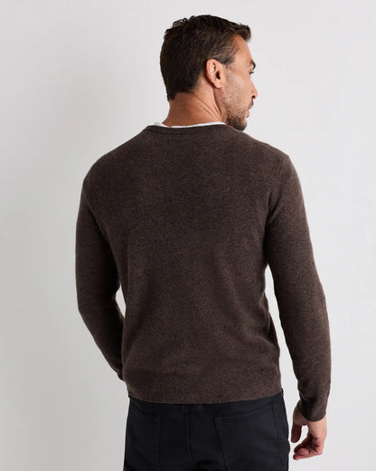 Mongolian Cashmere V-Neck Sweater - US 7968