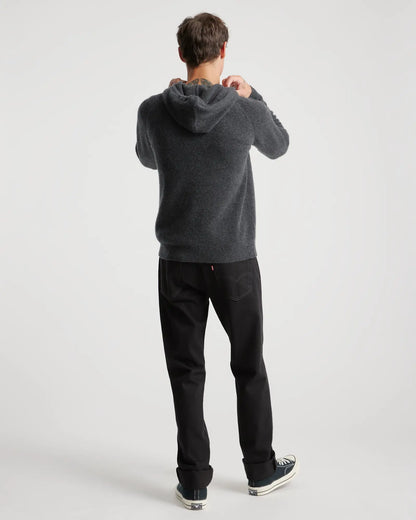 Mongolian Spring Cashmere Pullover Hoodie - US 3116