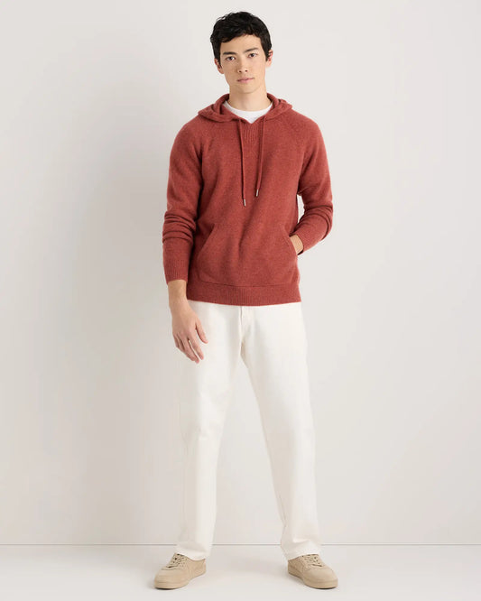 Mongolian Cashmere Pullover Hoodie - US 5982