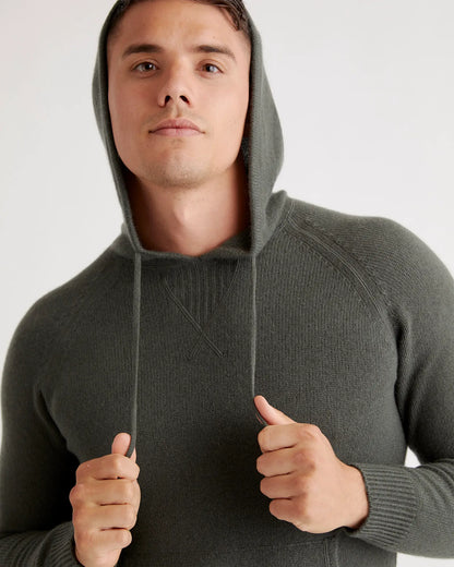 Mongolian Cashmere Pullover Hoodie - US 5454