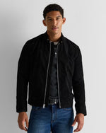 100% Suede Café Racer Jacket - US 7198