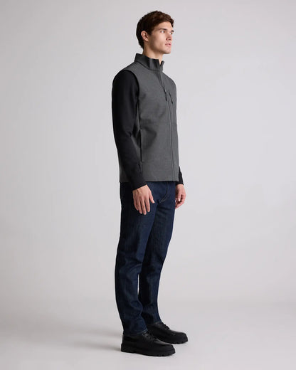 Softshell Fleece-Lined Full-Zip Vest - US 0514