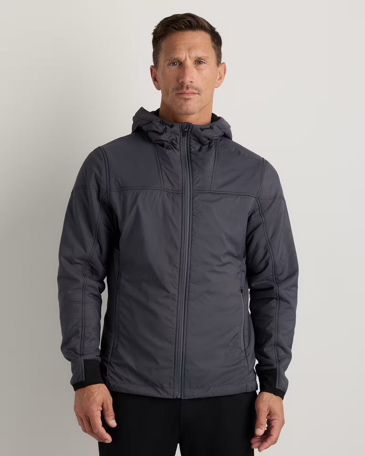 Weather Proof Fleece-Lined Hooded Jacket - US 5041