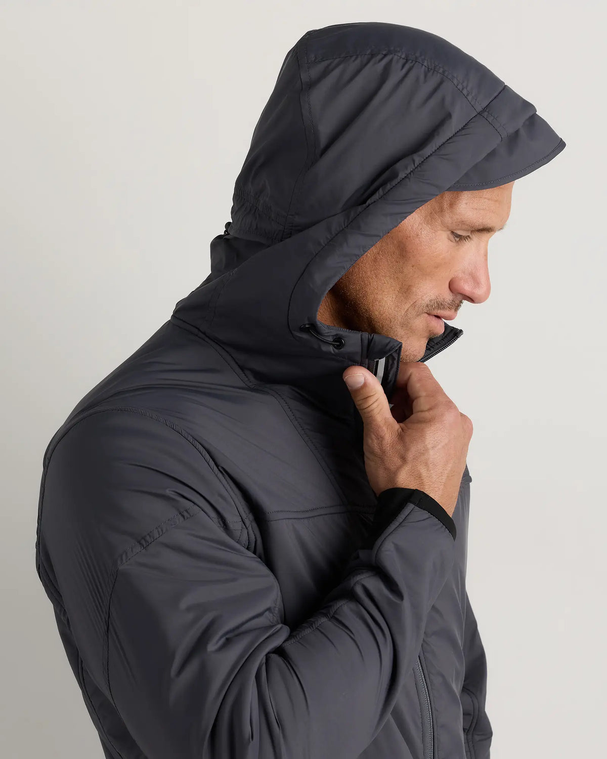 Weather Proof Fleece-Lined Hooded Jacket - US 5041