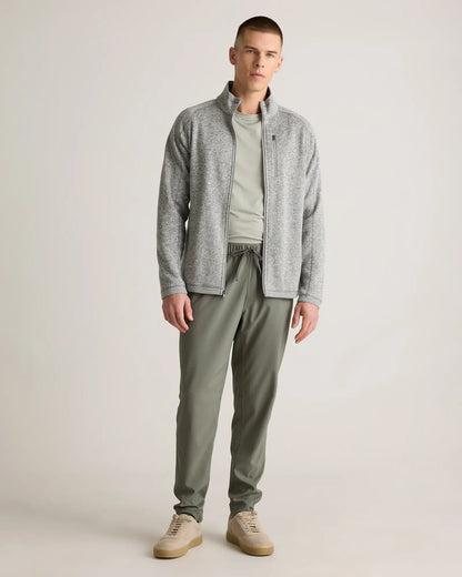 Sweater-Knit Fleece Full-Zip Jacket - US 5964