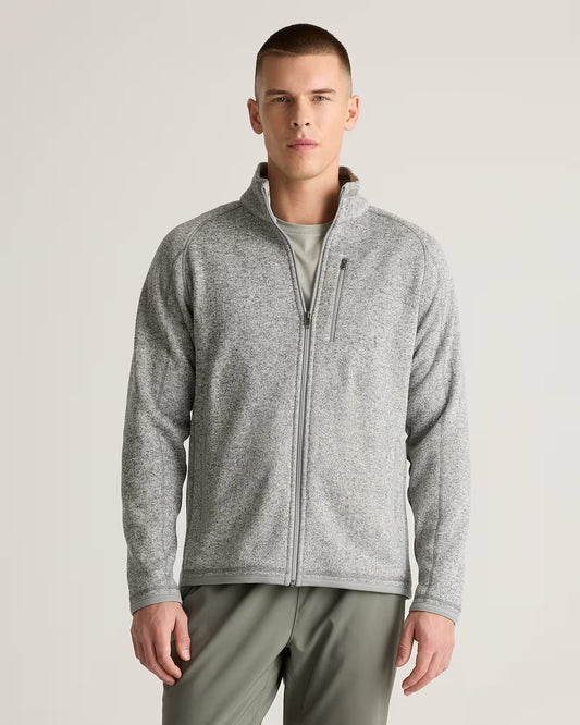 Sweater-Knit Fleece Full-Zip Jacket - US 5964