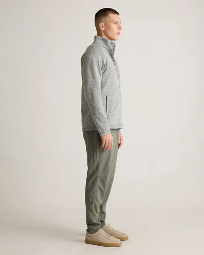 Sweater-Knit Fleece Full-Zip Jacket - US 5964