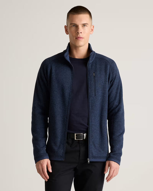 Sweater-Knit Fleece Full-Zip Jacket - US 3244