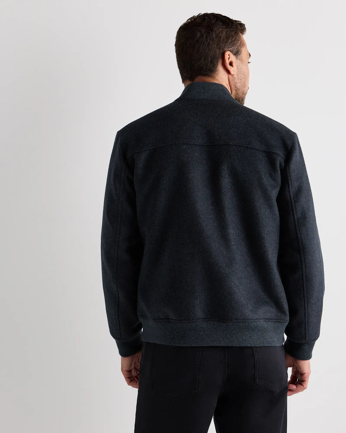 100% Mongolian Cashmere Bomber Jacket - US 4970