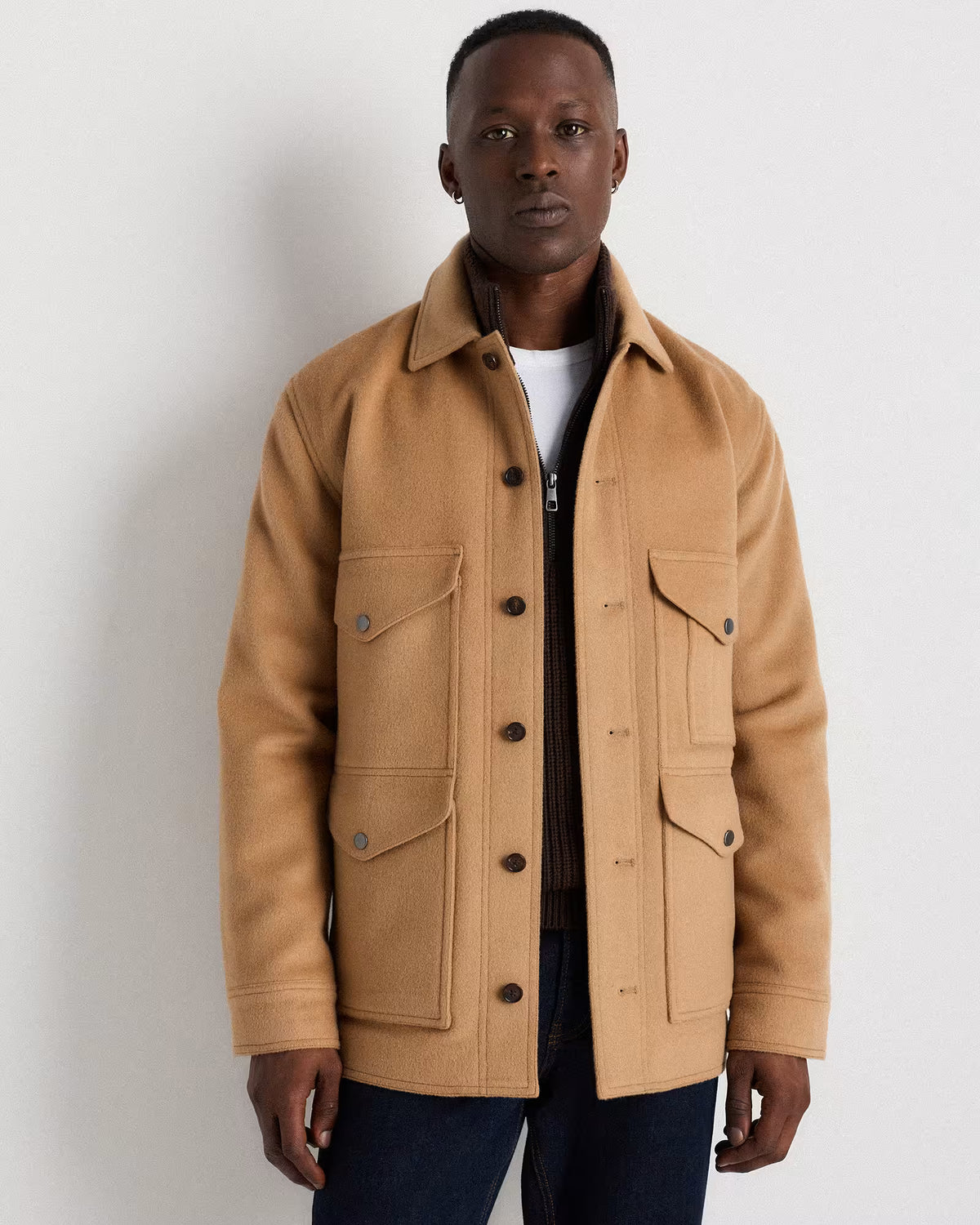 Wool Cashmere Field Jacket - US 9658