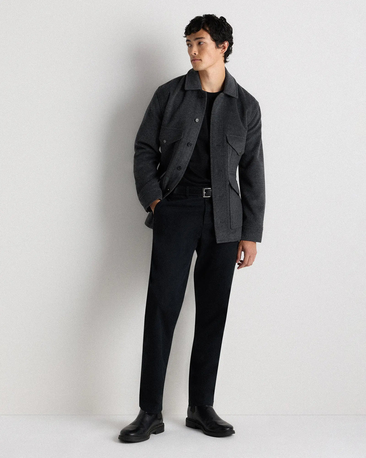 Wool Cashmere Field Jacket - US 9864