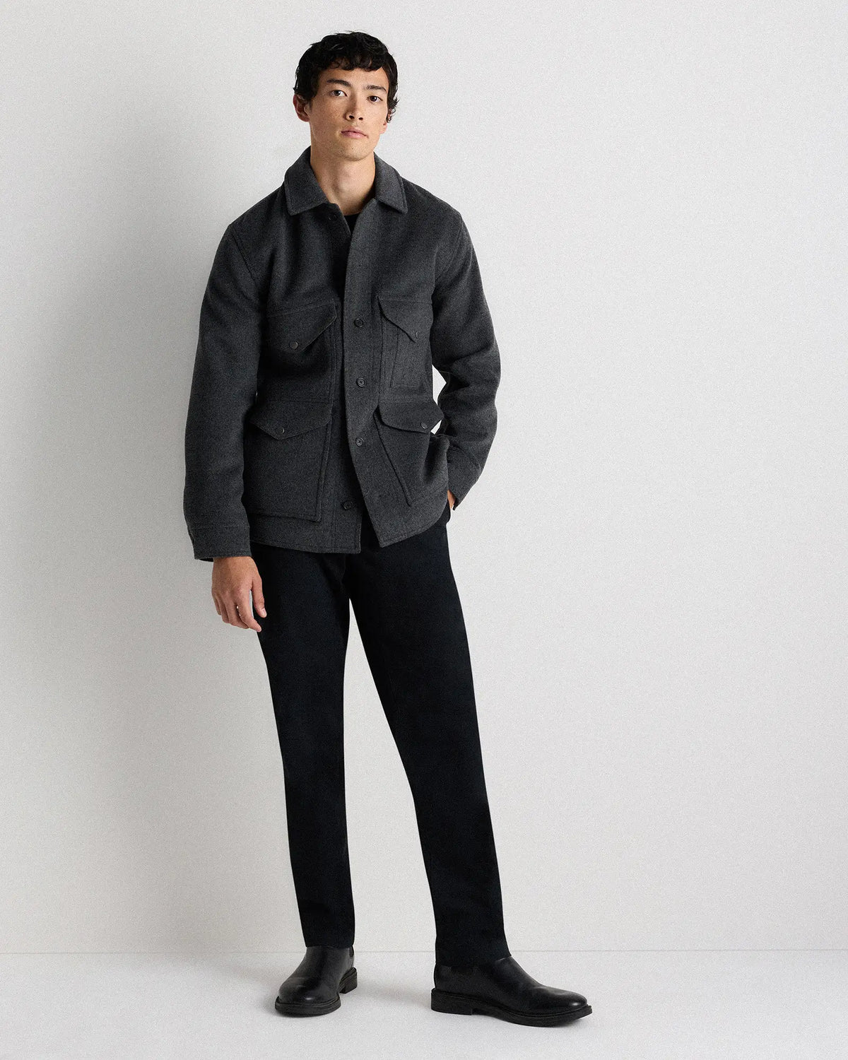 Wool Cashmere Field Jacket - US 9864