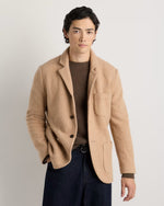 Boiled Wool Cashmere Blazer - US 2376