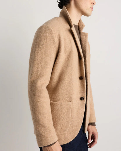 Boiled Wool Cashmere Blazer - US 2376