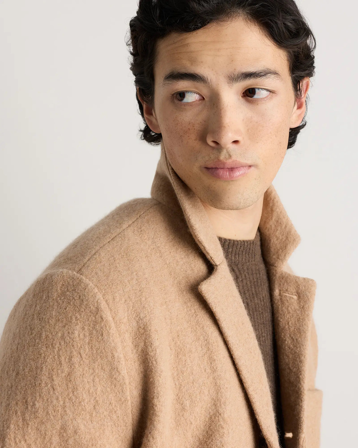 Boiled Wool Cashmere Blazer - US 2376