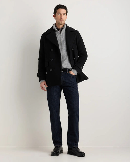 Wool Cashmere Peacoat - US 6446