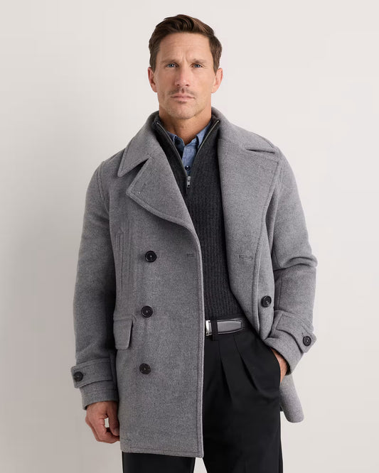 Wool Cashmere Peacoat - US 5438