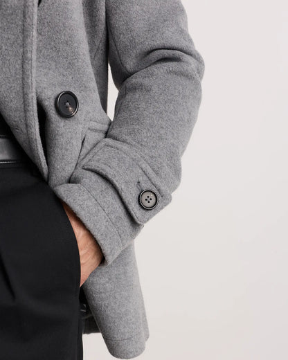 Wool Cashmere Peacoat - US 5438