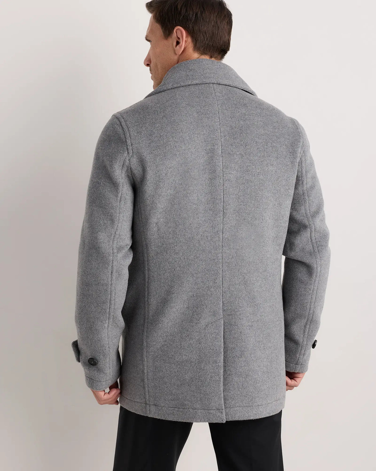 Wool Cashmere Peacoat - US 5438