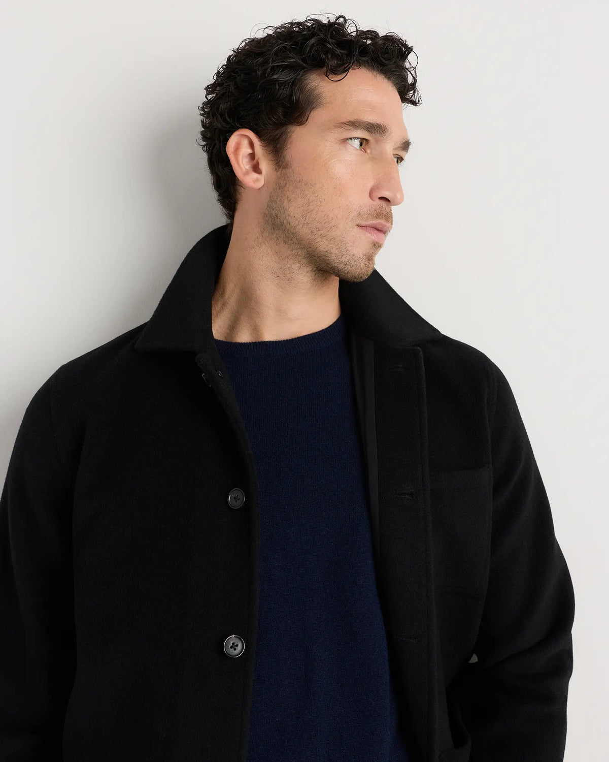 Wool Cashmere Chore Jacket - US 9152