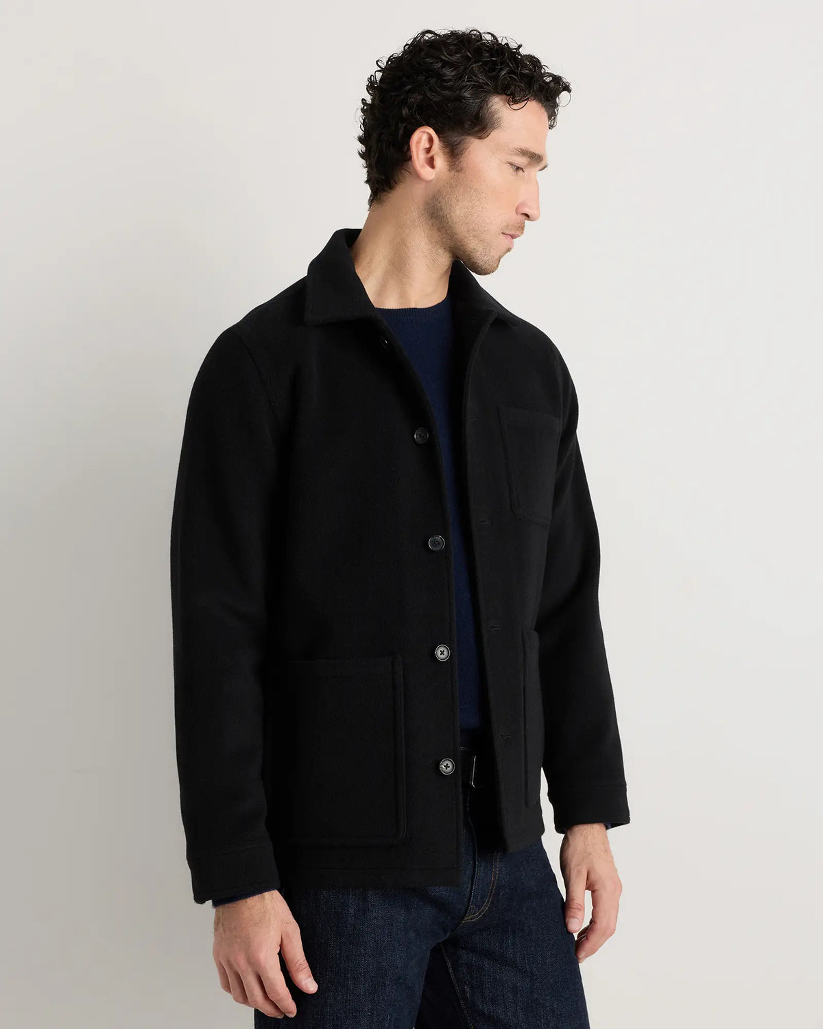 Wool Cashmere Chore Jacket - US 9152