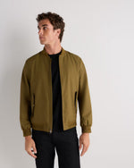 Water-Resistant Flex Bomber Jacket - US 6394
