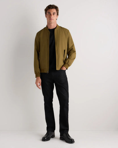 Water-Resistant Flex Bomber Jacket - US 6394