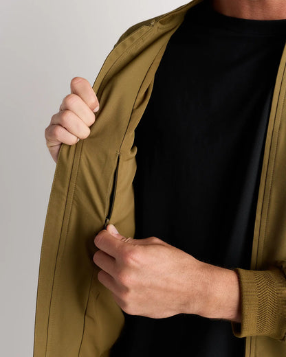 Water-Resistant Flex Bomber Jacket - US 6394