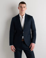 100% European Linen Tailored Blazer - US 4219