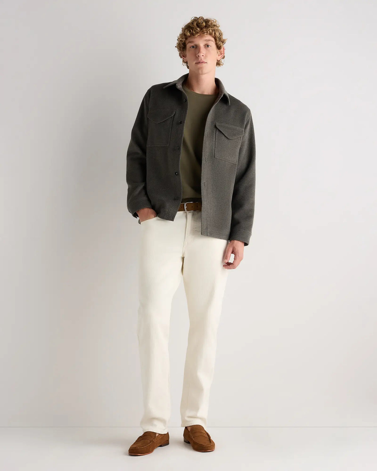 Wool Cashmere Overshirt - US 7989