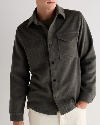 Wool Cashmere Overshirt - US 7989