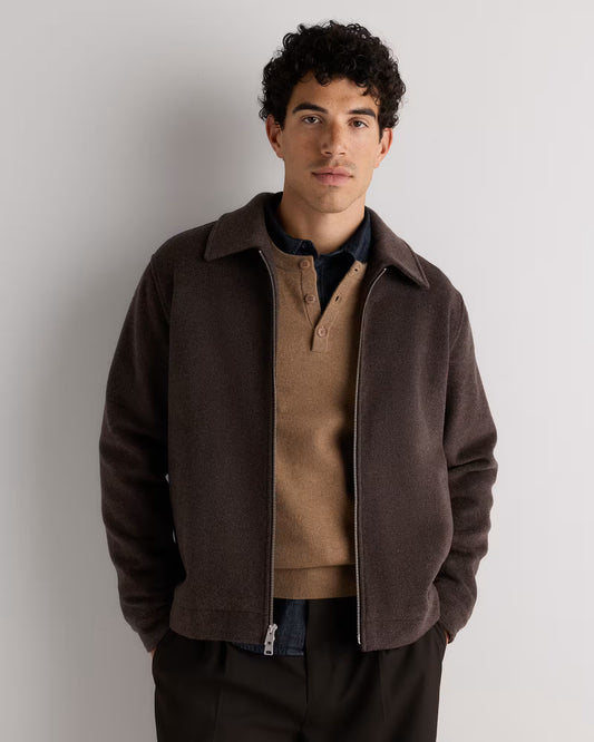 Wool Cashmere Harrington Jacket - US 3611