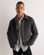 Wool Cashmere Harrington Jacket - US 9732