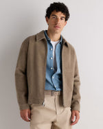 Wool Cashmere Harrington Jacket - US 0846
