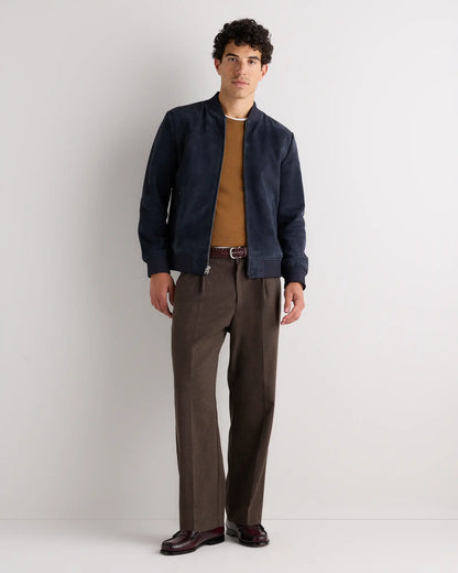 100% Suede Bomber Jacket - US 5261