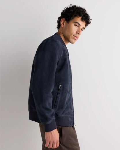 100% Suede Bomber Jacket - US 5261