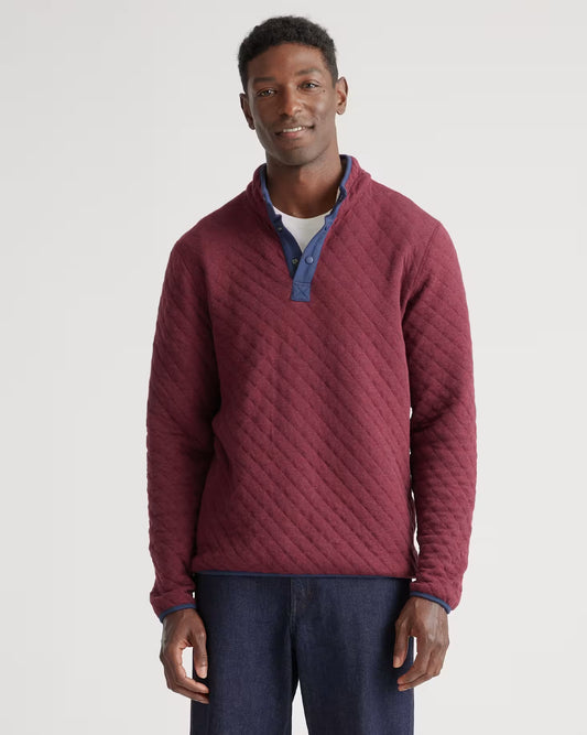 Reversible Quilted Pullover - US 1553