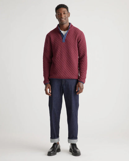 Reversible Quilted Pullover - US 1553